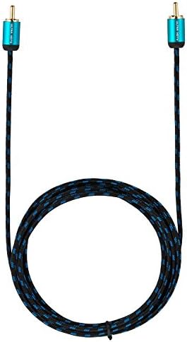 Ultra HDTV premium audio cable, 3.5 mm aux to 3.5 mm aux audio cable with metal adapters