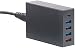 Produktbild reVolt USB Ladestationen: 5-Port-USB-Netzteil mit Quick Charge 3.0, USB Typ C & A, 40 Watt (Premium-USB-Ladegerät)