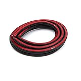 Longitud: 5M / 16,4ft sourcing map 5M X 15mm X 15mm Tipo D Negro Tira de Sellado Borde de Puerta de Coche Burlete de Goma