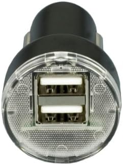 Two Port 2.1A USB Car Charger - Charge 2 USB devices at once, no more arguments over the car charger! Compatible with all Apple iPad iPhone and iPod models, all HTC and Samsung models including Samsung P1000 tablet