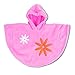 Produktbild Baby Boum LHBOS381PPLMF49G Fleece-Poncho mit Kapuze, Design Ski, für den Außenbereich und Autositze, 0-9 Monate, rosa