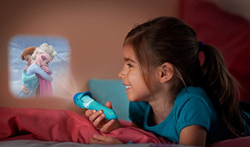 Philips Disney Frozen (Die Eiskönigin) LED Taschenlampe mit Projektor, hellblau, 717880816 - 7