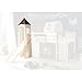 Produktbild Turmgestell + Turm-Vorhang Pirat Seeräuber braun beige 100% Baumwolle für Hochbett Spielbett Stockbett Kinderbett Kinderzimmer Spielturm