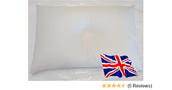 Organic Buckwheat Sleep Pillow British Made 51cm X 46cm Small Size