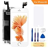 🥊【KOMPATIBILITÄT】: NUR Kompatibel für iPhone 6s display Weiß 4.7 Zoll (A1633, A1688, A1700) Bildschirm ersetzen, Überprüfen Sie vor dem Kauf des Displays das Modell Ihres Phone.