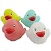 4pcs Waterproof Colour Change LED Duck Unisex Baby Kids Children Bath Mood Lamp Night Light