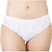 Super Soft Women's Disposable Briefs (5 Pack) - Comfortable Lightweight Go Anywhere Underwear ideal for Hospital Maternity Pregnancy Post Partum. Travel Massage Knickers Panties (Small)