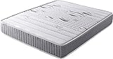 sensoreve - Matelas Orionis - 180 x 200cm - Mémoire de Forme 2cm - Mousse Thermo-régulée - 22 cm d'épaisseur Totale - indépendance de Couchage - Accueil Moelleux