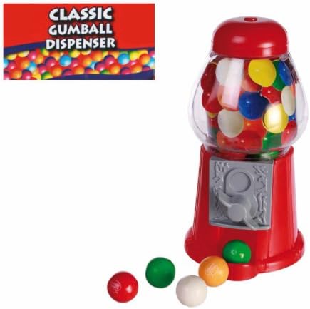 Sweets Galore Toy - Mini Red Gumball Machine Dispenser