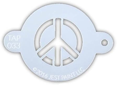 TAP 033 Face Painting Stencil - Peace Sign