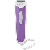 Remington kadın tıraş makinesi Compact smooth&silky WSF4810, a&ccedil;ılı tıraş başlığı, ıslak ve kuru uygulamalar, beyaz/lila