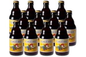 Lot de 12 bières belges Chouffe blonde 8° 33 cl