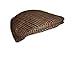 Kids/Childs Flat 'Grandad' Cap/Hat - 3 Sizes Available - Brown (56cm)
