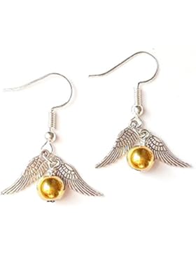 Mit Anhänger Ohrringe Goldenen Schnatz Snitch D 'Oro Harry Potter - Geschenk-Idee