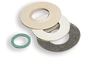 Acquastilla 105229 4 Juntas para debajo del grifo y desagüe