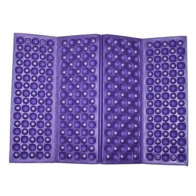 Preisvergleich Produktbild RanDal Feuchtigkeitsfeste Waben-Ei-Trog-Falt-Campingmatte - Pruple