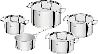 Zwilling 66060-000 Passion Batterie de cuisine Acier Inoxydable Aluminium 5 pièces