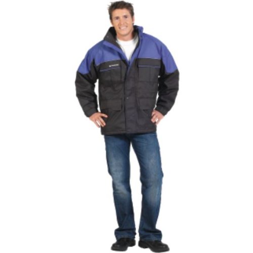 Preisvergleich Produktbild Freizeitjacke Größe XXL blau / schwarz Reflexstreifen