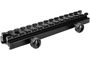 HOUSON Picatinny-Schiene Adapter, Picatinny Schiene Adapter 20 mm auf 20 mm Tactical Scope Extend Mount Adapter C0021-B