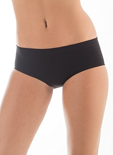 5x Brubeck Damen Classic Slip PerfectFit nahtlos ( Damen Unterwäsche Sport Funktionswäsche Baumwolle Polyamid Premium Qualität)