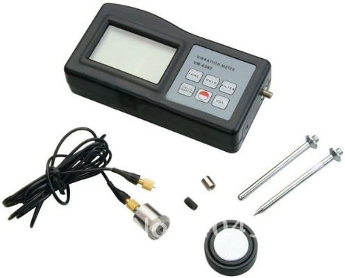 Gowe GVM-6360 Vibration Meter, Vibration Tester, Bearing Condition Detector, Machine Condition Checker, Vibration Data Collector, Field Balancer Analyzer, vibchecker, vib-cheker, Vibration Checker