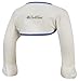 ScratchSleeves | Stay-on Scratch Mitts for Itchy Babies & Toddlers | Cream/Blue | Sizes from 9 to 21 months