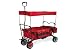 Produktbild Pinolino 238012 Klappbollerwagen 'Paxi dlx' mit Bremse, rot Bollerwagen