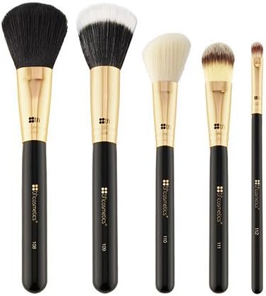 BH Cosmetic Face Essential 5 Piece Brush Set