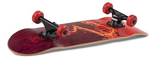Enuff Pyro Fade Complete Skateboard, Unisex Niños, Rojo, M