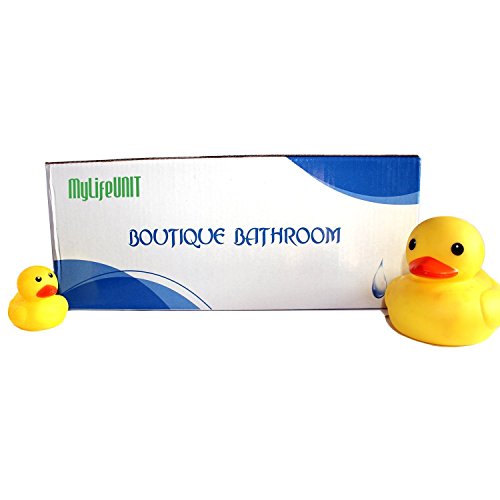 MyLifeUNIT Wandhalterung Haartrockner Einhängegestell Veranstalter, Aluminium Fönhalter mit 2 Tassen - 5