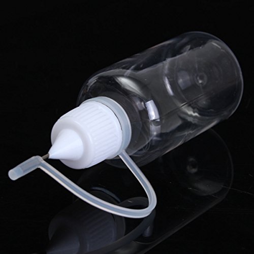 KING DO WAY 10-100pcs 5-30ml PET leer Tropfflasche Transparente Ölflaschen Rauch flasche Spritzflasche Liquidflasche Flasche mit Nadelspritze E-Zigaretten Liquid elektrische Zigaretten Flasche 30ml - 3