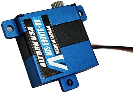 ADS-590HTG+HV/Alloy Case Digital Torque/Speed Slim Wing Servo (Titanium alloy gear)
