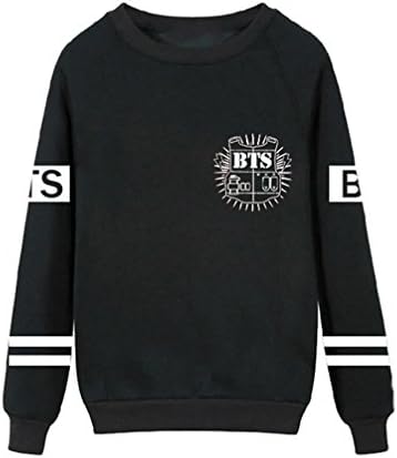 SHINING EASYBUY KPOP BTS Hip Hop Pullover BTS Rap Monter Suga V Jin Sweatshirt (M Bust:96-100cm--Height:160-165cm, JIMIN)