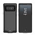 Produktbild Samsung Galaxy Note 8 Akku Hülle LifeePro 5500mAh Ultra Dünn Externer Akku Case Aufladbar Batterie Ladehülle Integrierten Ersatzakku Ladegerät Power Bank Backup Extra Pack Schutzhülle für Samsung Galaxy Note 8 Schwarz