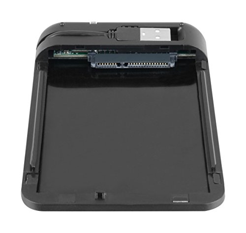 Sharkoon Quickstore Portable USB 3.0 Gehäuse für 2,5 Zoll (6,4cm) SATA Festplatte inkl. Backup Funktion schwarz - 3