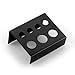 TOOGOO(R) Black Stainless Steel Tattoo Ink Cup Cap Holder Stand 7 Holes Supply
