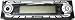 Produktbild BLAUPUNKT Radio BRIGHTON MP34 Bedienteil Ersatzteil 8636595731 Sparepart