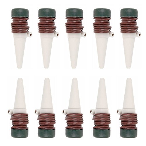 Preisvergleich Produktbild SAILUN 10er set Automatisch Bewässerungssystem Wasserspender für Pflanzen Bewässerung Urlaub Tropfer Gießkanne Wasser Spender