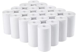L LIKED 57x30 mm Thermal Paper Till Rolls Receipt Roll for Credit Card Machine, POS, EPOS（20 Rolls）