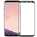 Produktbild Samsung Galaxy S8 Panzerglas komplett Abdeckung Schutzfolie, Keinen Rand, Stärke 9H, Anti Kratzen, Anti Öl, Anti Bläschen für Samsung Galaxy S8 Folie , Schwarz, Samsung Galaxy S8 (5,8 Zoll (14,7 cm)