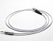 Produktbild MiCity 38 AWG OCC Ersatz-Adapterkabel für AKG K141 K171 K181 Q701 K702 K271S K271 MKII K271 MKII K240S K240 MK2 Pioneer HDJ-2000 Kopfhörer weiß