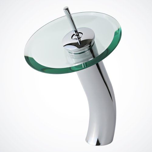 GotHobby Single Handle Waterfall Bathroom Vanity Sink Faucet, Chrome by GotHobby