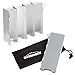 Produktbild Overmont Faltbar Windschutz Windschutzscheibe Windscreen mit 8-Lamellen aus Aluminium Outdoor für Campingkocher, Gaskocher