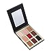 Tanali 9 Matte Warm Colour Eyeshadow Palette with Mirror +6pcs Eye Shadow Eyebrow Makeup Brushes-Beauty Cosmetics Tools-Waterproof Natural Glow Shimmer Eyes Shadow Pallet
