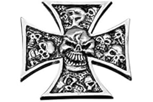 MOTORRAD BURCHARD Highway Hawk Pin Anstecker/Anstecknadel "Skull Grave"