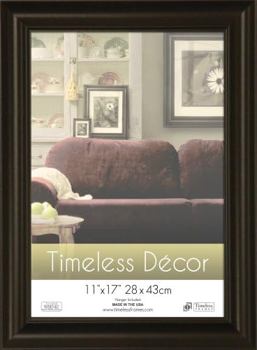 Timeless Frames 11x17 Inch Boca Picture Frame, Black