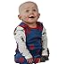 Piccalilly Organic Cotton Red & Blue Baby & Toddler Boys Star Dungarees 6-12 Months