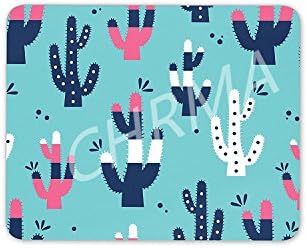 CHRMA Gaming Mouse Pad 9.25 x 7.75 Inches Funky Cactus Mouse Mat Pad - Plants Mexico Cacti Girls image 21