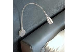 DINGTIAN Reading Light Reading Light for Books in Bed, Bedside Reading Light Minimalist Led Bed Reading Lamp Headboard Wall Surface Mount