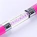 Born Pretty Double-ended Nail Art Liner Brush Ultra-thin Line Drawing Pen Rhinestone Nail Art Manicure Tool